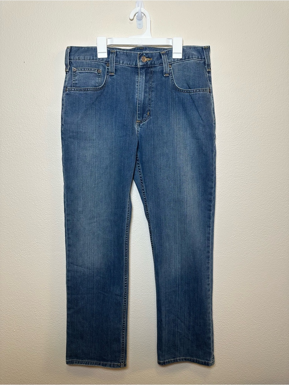 Carhartt Men's Straight-Leg Denim Jeans - Medium Blue 33 X 30